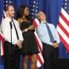 Barack Obama à Chicago pour un événement caritatif le 3 août 2011. Il en a profité pour fêter un peu en avance, son anniversaire !