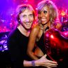 David et Cathy Guetta à la soirée F*** Me I'm Famous au Gotha Club à Cannes, le 7 août 2011
