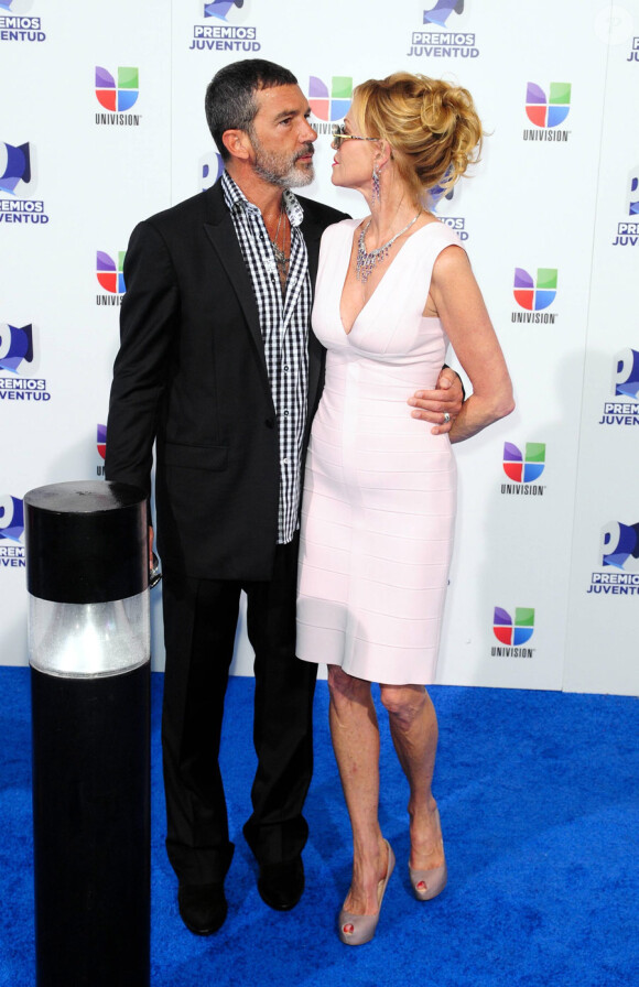 Antonio Banderas et Melanie Griffith en août 2011
