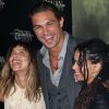 Zoë Kravitz, Jason Momoa et Lisa Bonet à l'avant-première mondiale de Conan à Los Angeles, le 11 août 2011