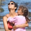 Halle Berry fête ses 45 ans dans une folle ambiance sur une plage de Malibu avec sa fille Nahla, son petit ami Olivier Matinez, et tous ses amis. Le 14 août 2011
