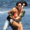 Halle Berry fête ses 45 ans dans une folle ambiance sur une plage de Malibu avec sa fille Nahla, son petit ami Olivier Matinez, et tous ses amis. Le 14 août 2011