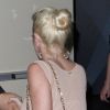 Lindsay Lohan s'est trouvé un nouvel ami pour se rendre au concert d'Adele au Hollywood Paladium le 17 août 2011