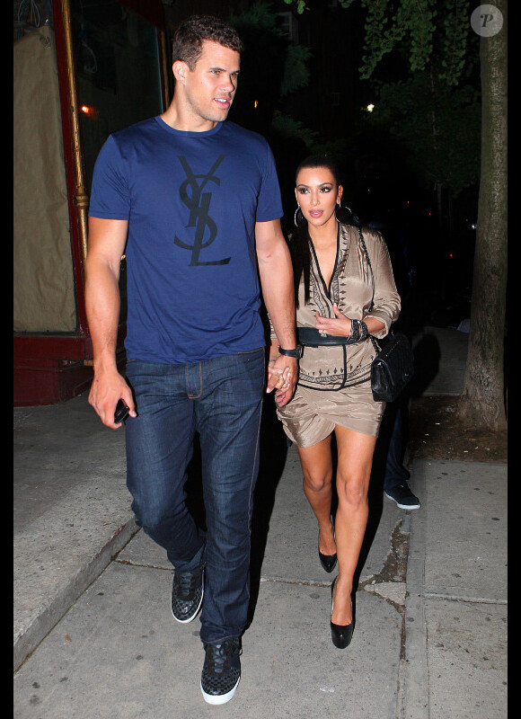 Kim Kardashian et Kris Humphries, à Los Angeles, en juin 2011.