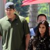 Kim Kardashian et Kris Humphries, à Los Angeles, en juillet 2011.