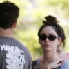 Megan Fox, Brian Austin Green et son fils Kassius à Los Angeles, le 14 août 2011