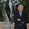 Le sculpteur Sacha Sosno à l'occasion du 100e anniversaire du Golf Club de Monte-Carlo, le 27 août 2011