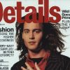 Mai 1993 : Johnny Depp pose en couverture du magazine Details. 