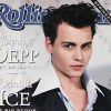 Johnny Depp, en couverture de Rolling Stone pour son numéro de janvier 1991.