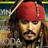 Johnny Depp, ou plutôt Jack Sparrow, en couverture de Sah Bazaar. Mai 2011.