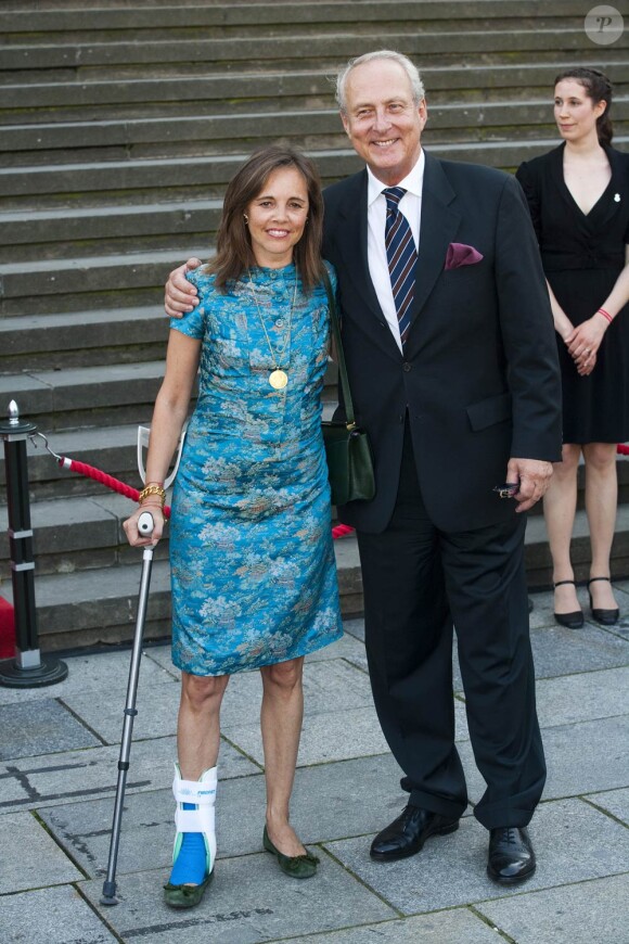 Le prince Edouard von anhlat et sa femme la princesse Corinne  assistaient vendredi  26 août 2011 à un concert caritatif au profit de   la Fondation Kira de  Prusse, à la veille du mariage religieux du prince   Georg Friedrich de Prusse et de la princesse Sophie d'Isembourg.