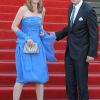 Le prince Georg Friedrich de Prusse, chef de la maison de Hohenzollern, et la princesse Sophie d'Isembourg (von Isenburg) assistaient vendredi 26 août 2011 à un concert caritatif au profit de la Fondation Kira de Prusse, à la veille de leur mariage religieux.