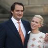 Tamara Graefin von Nayhauss et son mari Alexander Graf von Kalckreuth assistaient vendredi  26 août 2011 à un concert caritatif au profit de la Fondation Kira de  Prusse, à la veille du mariage religieux du prince Georg Friedrich de Prusse et de la princesse Sophie d'Isembourg.