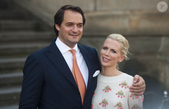 Tamara Graefin von Nayhauss et son mari Alexander Graf von Kalckreuth assistaient vendredi  26 août 2011 à un concert caritatif au profit de la Fondation Kira de  Prusse, à la veille du mariage religieux du prince Georg Friedrich de Prusse et de la princesse Sophie d'Isembourg.