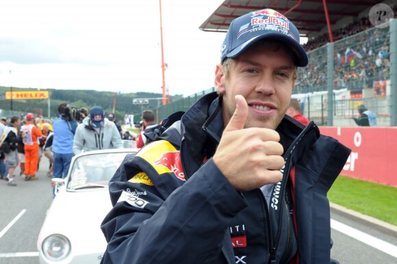Sebastian Vettel a remporté son septième grand prix de la saison à Spa-Francorchamps en Belgique le 28 août 2011