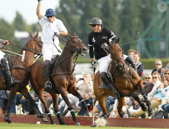 La Deauville Polo Cup qui s'est déroulée à Deauville du 30 juillet au 28  août. Ici, lors de la Coupe d'or, le 28 août 2011