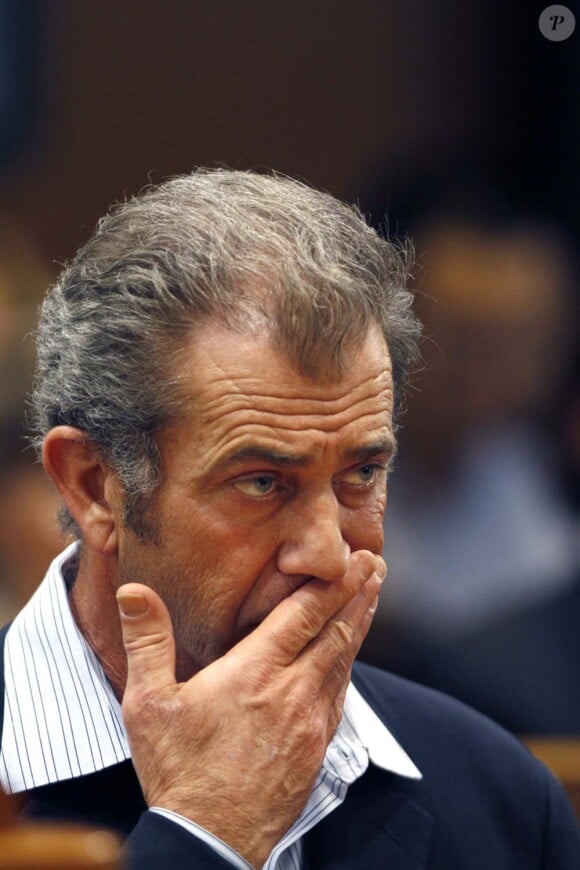 Mel Gibson au tribunal de Los Angeles, le 11 mars 2011.