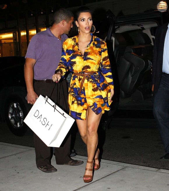 Kim Kardashian le 1er septembre à New York