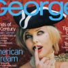 Août 1998 : Charlize Theron pose en couverture du magazine George.