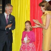 La princesse Elisabeth, 9 ans, fait la fierté de Philippe et Mathilde