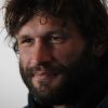 Lionel Nallet, détendu à quelques heures du coup d'envoi de la Coupe du Monde de rugby en Nouvelle Zélande qui se déroulera du 9 septembre au 23 octobre