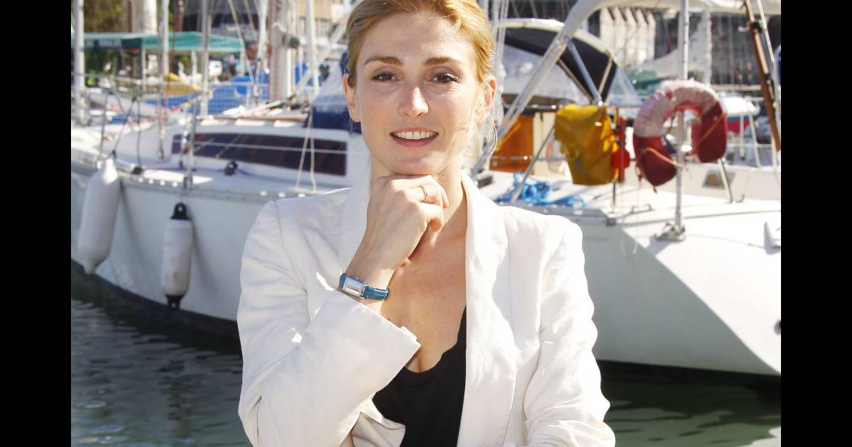 Julie Gayet au festival de la fiction de La Rochelle le 9 ...