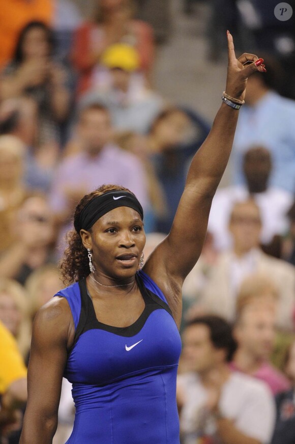 Serena Williams a atomisé samedi 10 septembre 2011 l'actuelle numéro un mondiale de la WTA Caroline Wozniacki pour retrouver la finale de l'US Open.