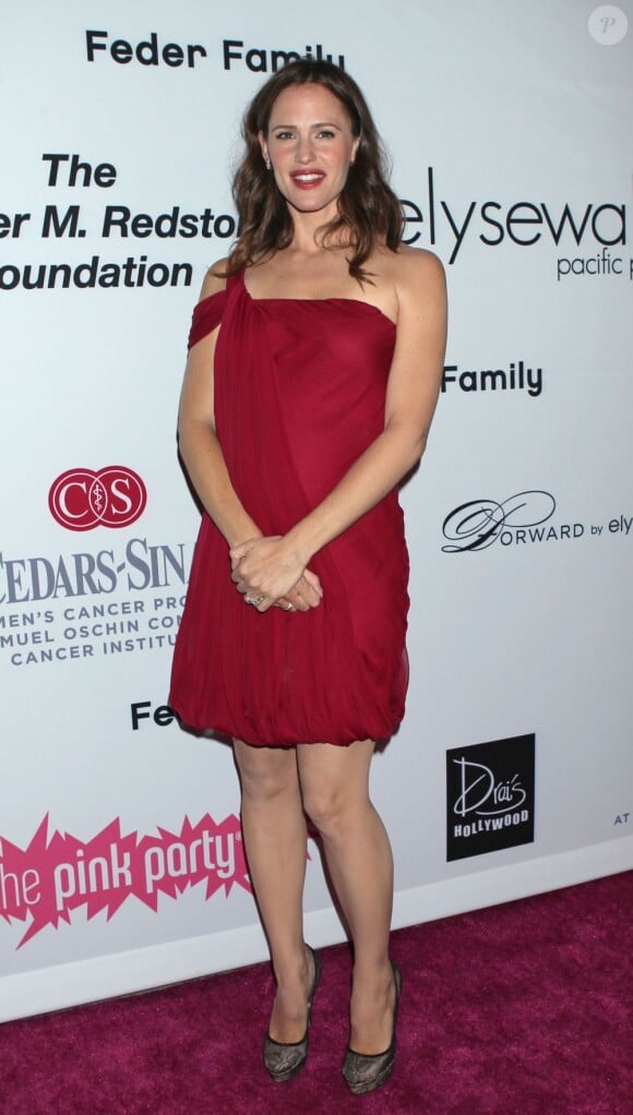 Jennifer Garner lors de la 7ème édition de la Pink Party organisée en faveur de la lutte contre le cancer du sein, au W. Hotel, Hollywood, le 10 septembre 2011.