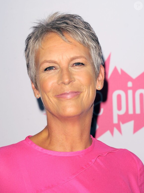 Jamie Lee Curtis, sublime, lors de la 7ème édition de la Pink Party organisée en faveur de la lutte  contre le cancer du sein, au W. Hotel, Hollywood, le 10 septembre 2011