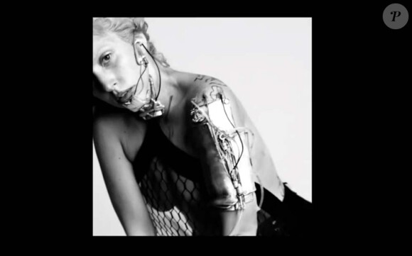 Image extraite du clip Haus of Ü feat. Bride par Inez et Vinoodh pour Lady Gaga, 2011.