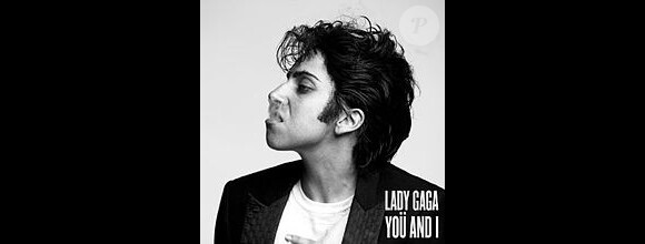 Jo Calderone (en réalité Gaga grimée en homme) sur al pochette ud single Yoü and I, août 2011.