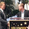 Neil Patrick Harris reçoit son étoile sur Hollywood Boulevard, le 15 spetembre 2011. Avec Joss Whedon.