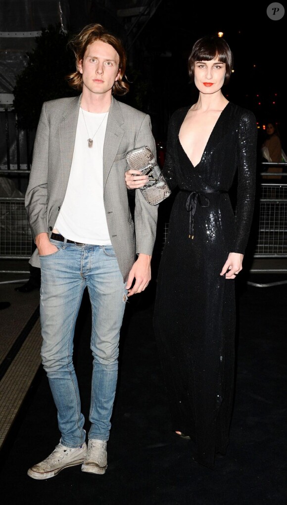 Erin O'Connor à la Moet & Chandon Etoile Awards Party à Londres le 19 septembre 2011