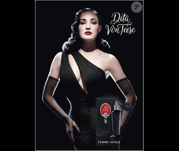 Dita Von Teese pour son premier parfum 