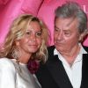 Alain Delon et Fiona Gélin à la soirée de l'Ifrad, à l'Opéra comique de Paris, pour un gala organisé pour la recherche contre la maladie d'Alzheimer. Le 21 septembre 2011