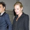 Kate Moss au bras de son Jamie Hince lors d'une soirée avec Kate Hudson et Philip Green à Londres le 22 septembre 2011
