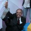 Frédéric Mitterrand à l'inauguration de la fête de la danse au Grand Palais, à Paris, le 23 septembre 2011.