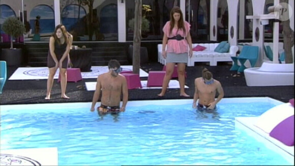 Epreuve des jetons dans la piscine dans Secret Story 5
