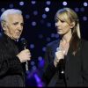 Charles Aznavour avec sa fille Katia pour un merveilleux duo, Je Voyage.
Mercredi 28 septembre 2011, il était bien entouré pour la soirée spéciale au profit de l'association Aznavour pour l'Arménie, à l'Olympia. Plein d'amis sur scène, plein d'amis dans la salle...