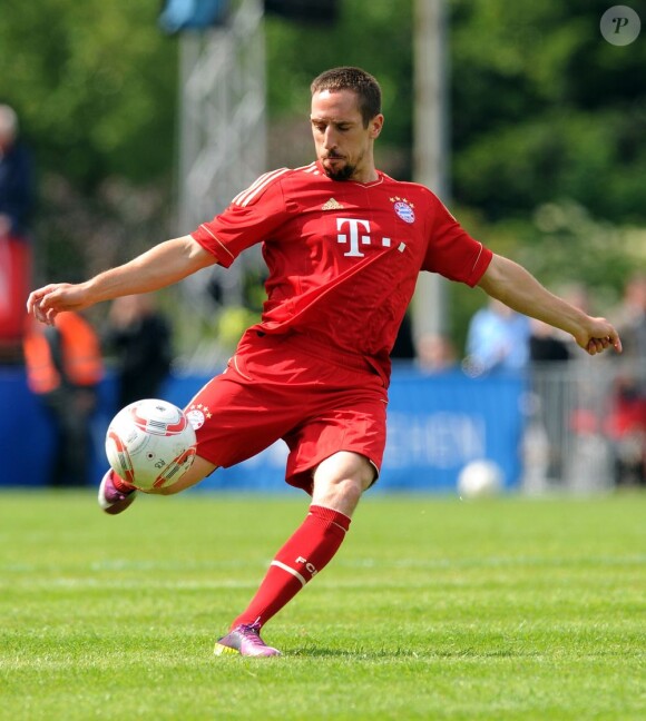 Franck Ribéry le 15 mai 2011 à Munich