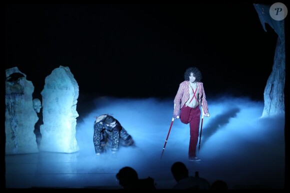 Première de la comédie musicale Dracula, L'Amour plus fort que la Mort, au Palais des Sports à Paris le 1er et 2 octobre 2011