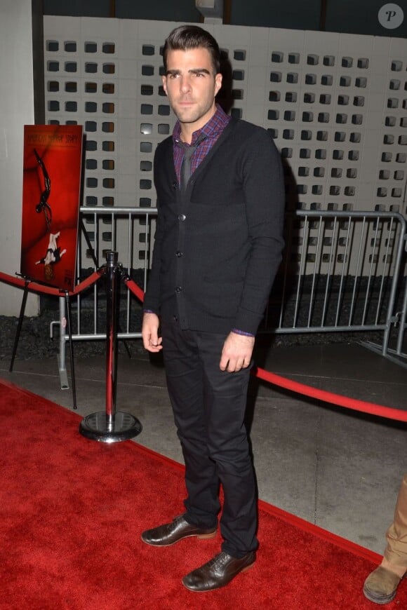 Zachary Quinto lors de l'avant-première de American Horror Story présentée par Ryan Murphy à Los Angeles, le 3 octobre 2011