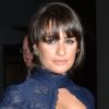 Lea Michele lors de l'avant-première de American Horror Story présentée par Ryan Murphy à Los Angeles, le 3 octobre 2011