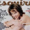 Même au réveil, en sous-vêtements et cheveux ébouriffés, Hilary Swank reste sexy. Esquire, août 2002.
