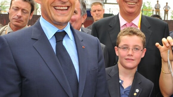 Louis Sarkozy, 14 ans, a quitté le cocon familial