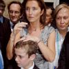 Cécilia Attias et Louis Sarkozy en juillet 2007, à l'Elysée.