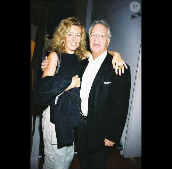 Stéphanie Murat et son père Bernard Murat en 2003