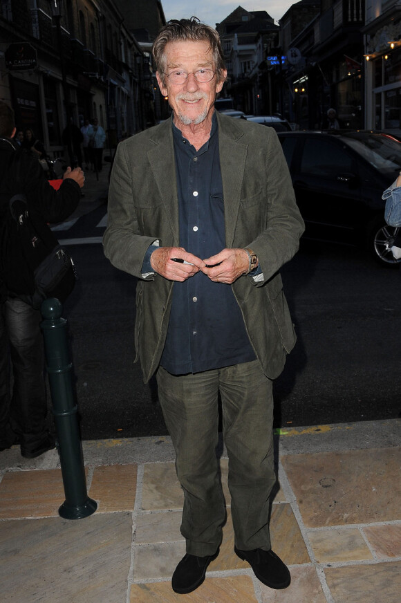 John Hurt lors du festival du film britannique de Dinard le 6 octobre 2011