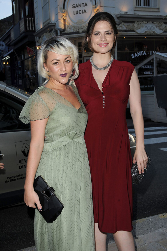 Jaime Winstone et Hayley Atwell lors du festival du film britannique de Dinard le 6 octobre 2011