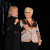 Petula Clark et Sylvie Mallet lors du festival du film britannique de Dinard le 6 octobre 2011